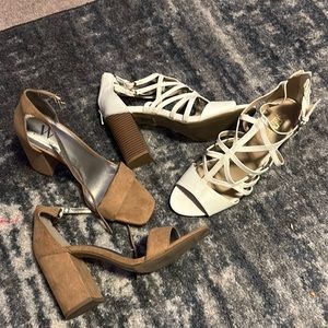 Heels- brands Worthington and Brash size 9 1/2 for both